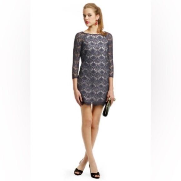 TIBI Babbet Lace Shift Dress - Picture 2 of 11